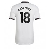 Manchester United Casemiro #18 Fotballklær Bortedrakt 2022-23 Kortermet